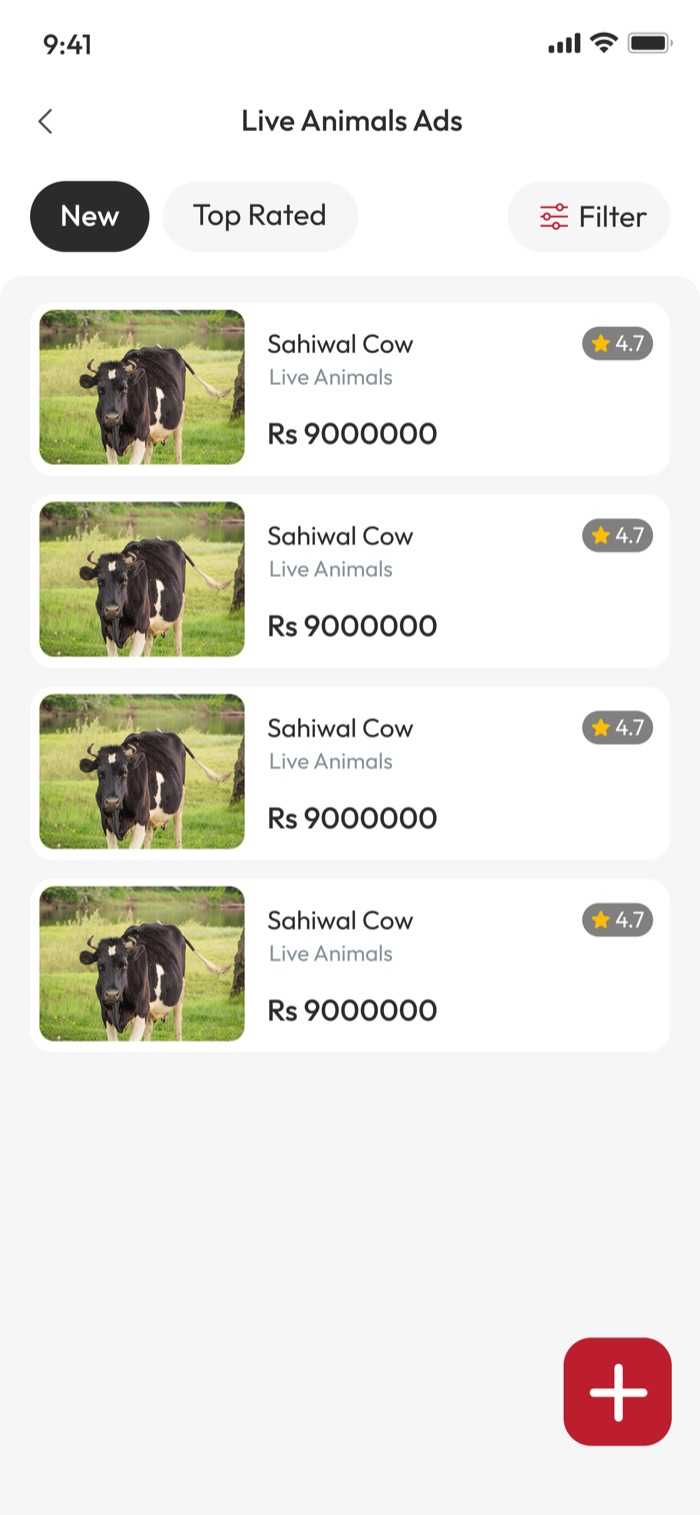 SK Livestock App — Buyer feature — Pakistan's digital livestock marketplace